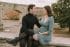 photo grossesse couple jardin du peyrou montpellier hiver